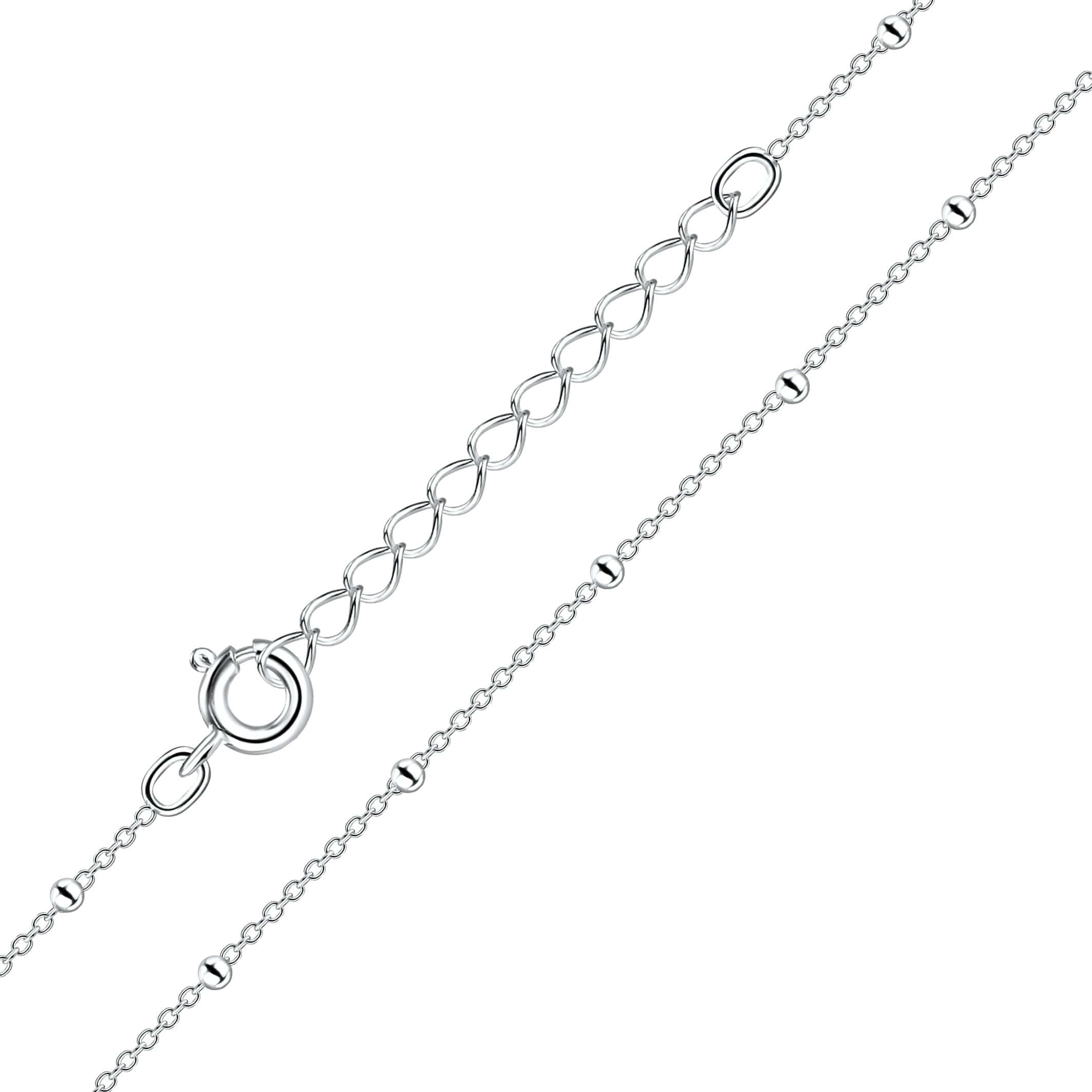 Sterling Silver Satellite Chain Choker Necklace - Melchior Jewellery