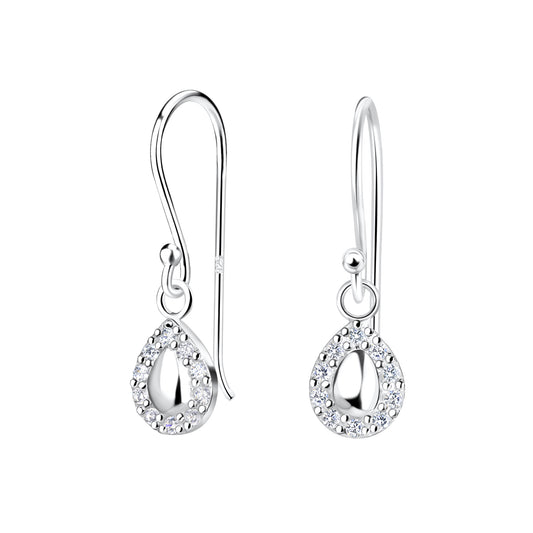 Sterling Silver Small Teardrop Earrings - Melchior Jewellery