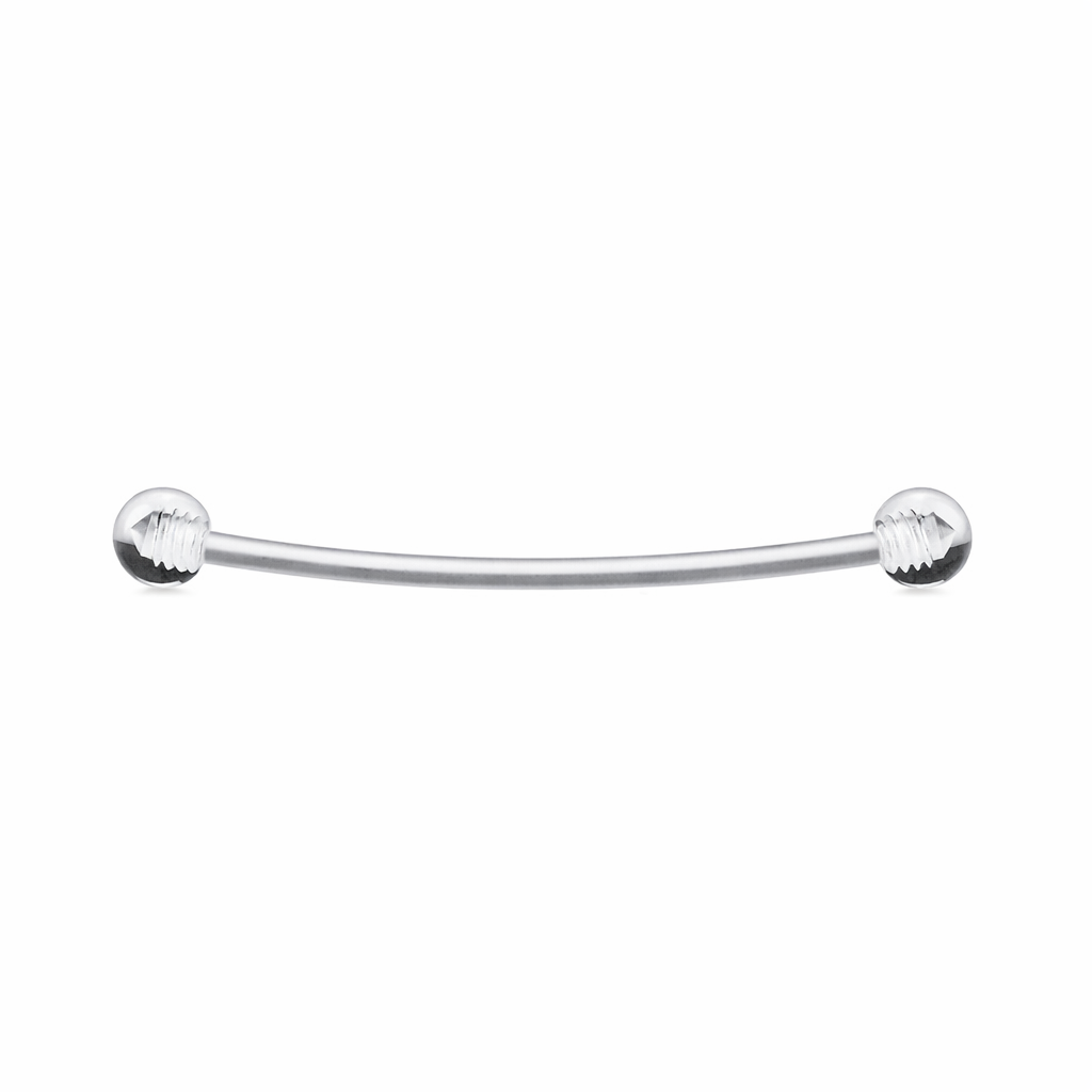 Flexible Maternity Barbell Bar Piercing Retainer- Choose your Size - Melchior Jewellery