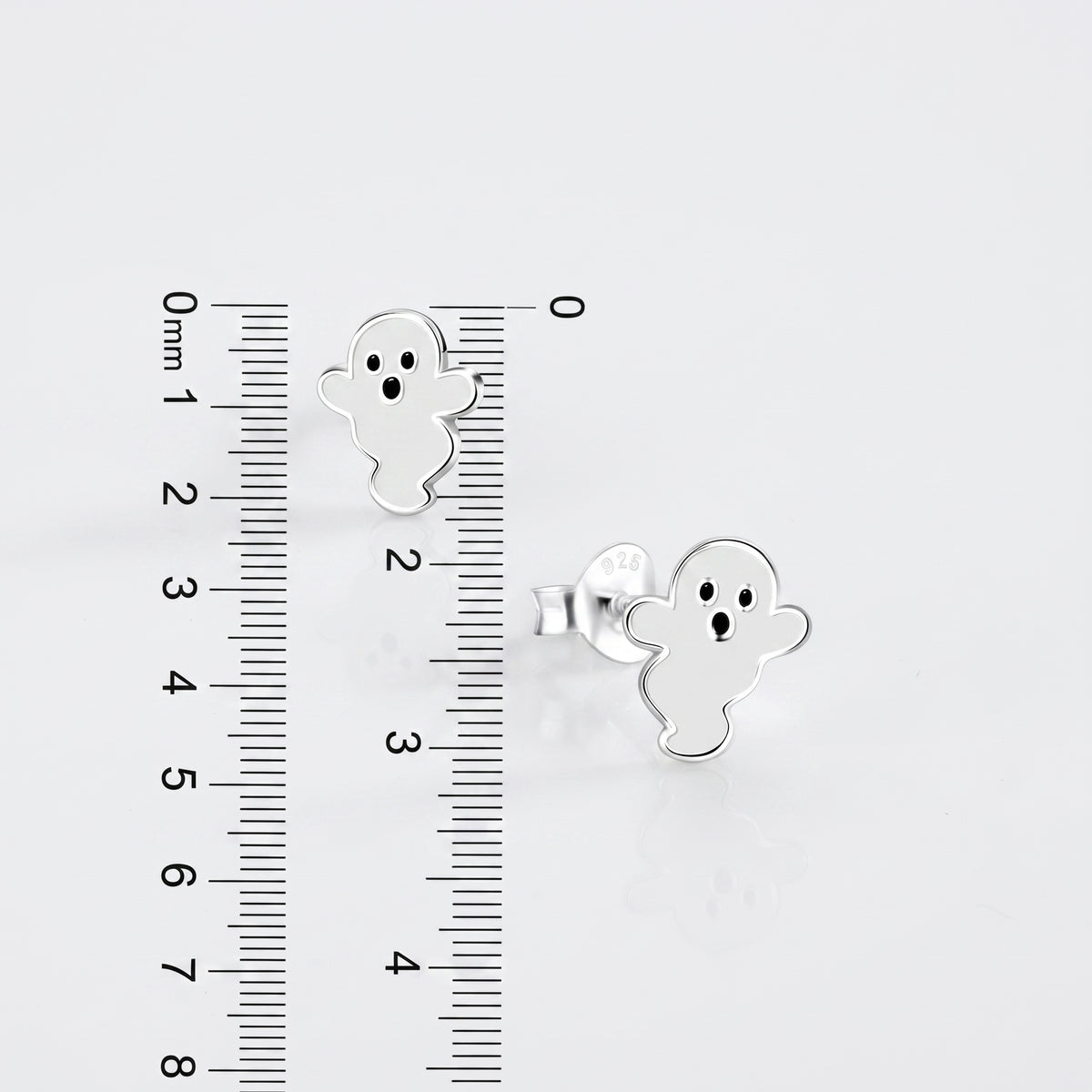 Halloween ghost earrings for children