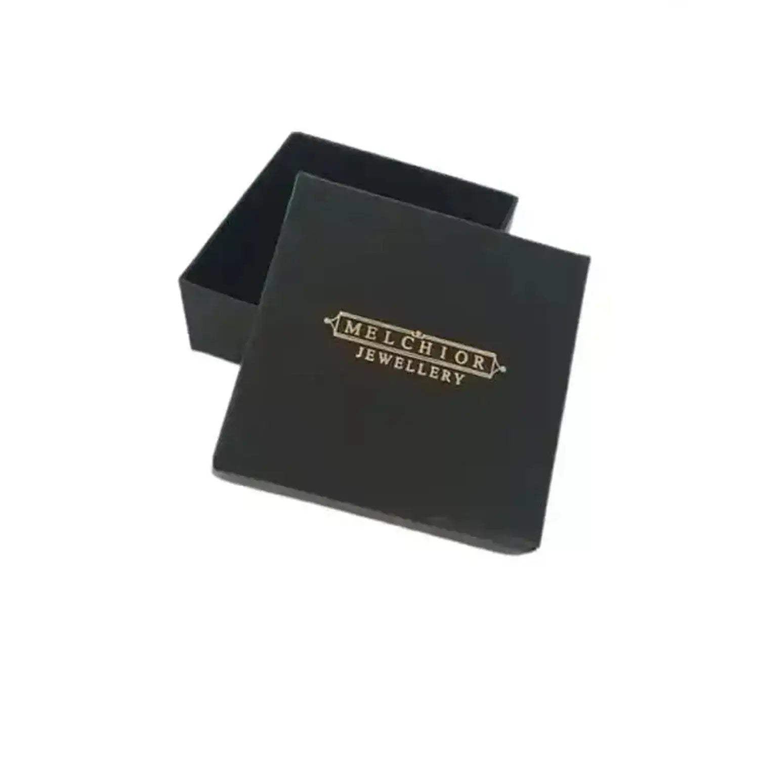 silver stainless steel heart magnetic bracelet gift box