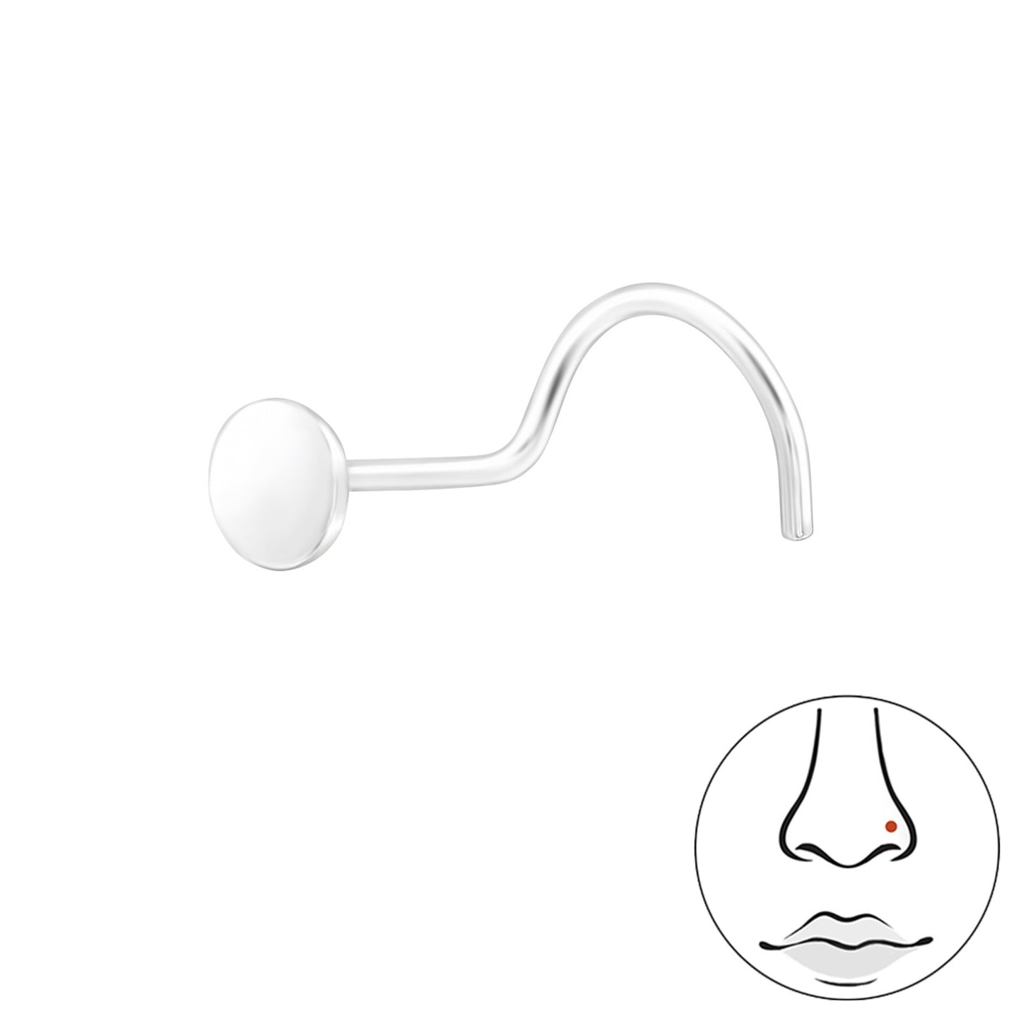 Nose Screw Stud