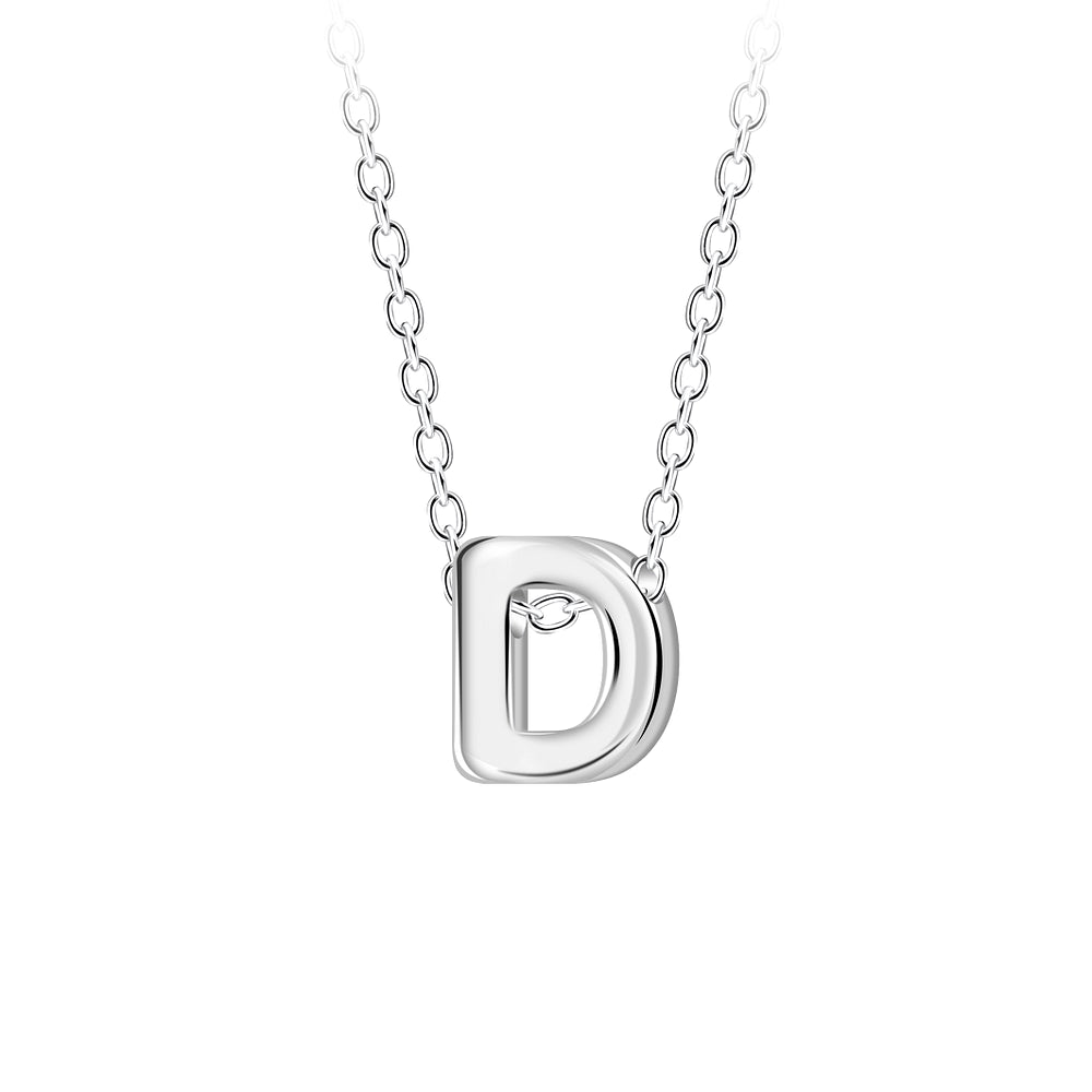 Sterling Silver A–Z Initial Necklaces - Melchior Jewellery