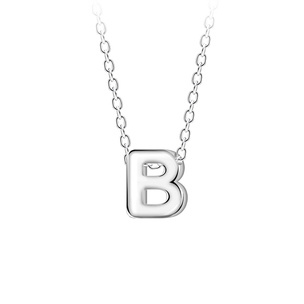 Sterling Silver A–Z Initial Necklaces - Melchior Jewellery