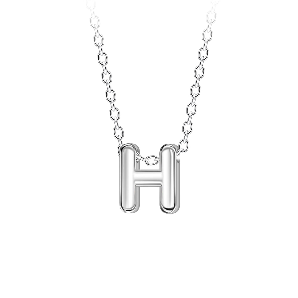 Sterling Silver A–Z Initial Necklaces - Melchior Jewellery