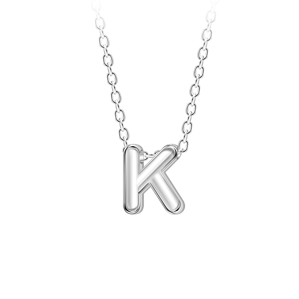 Sterling Silver A–Z Initial Necklaces - Melchior Jewellery