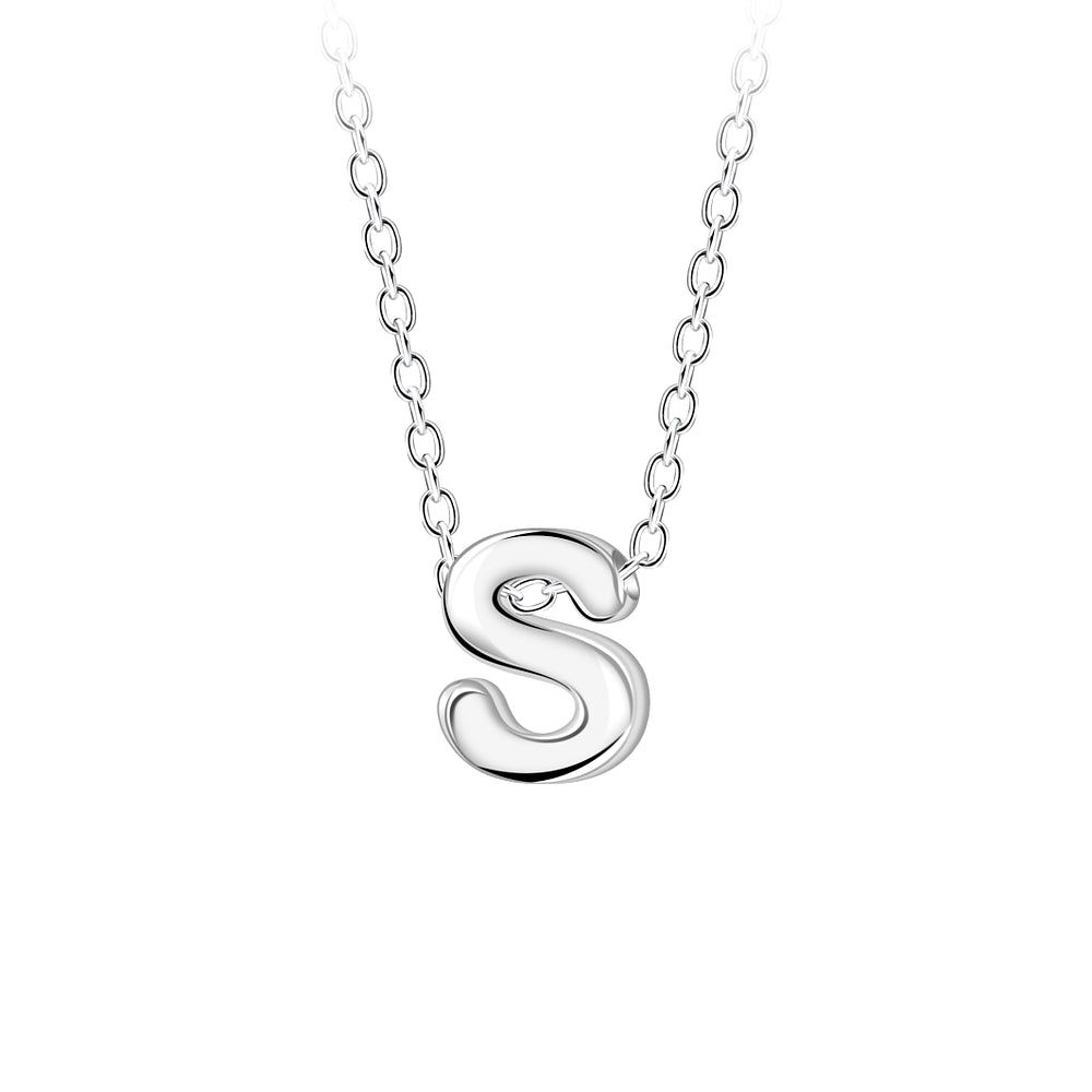 Sterling Silver A–Z Initial Necklaces - Melchior Jewellery