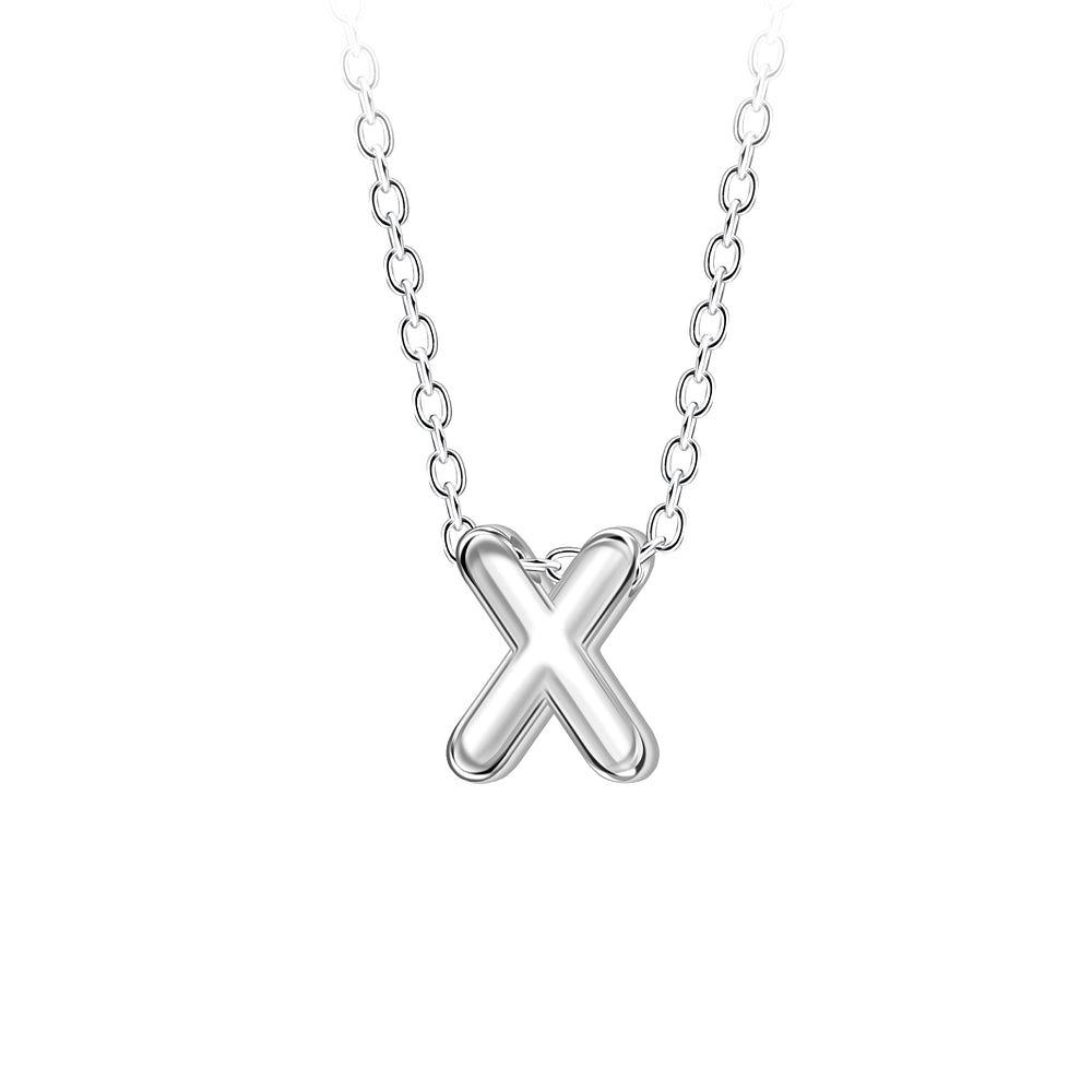 Sterling Silver A–Z Initial Necklaces - Melchior Jewellery