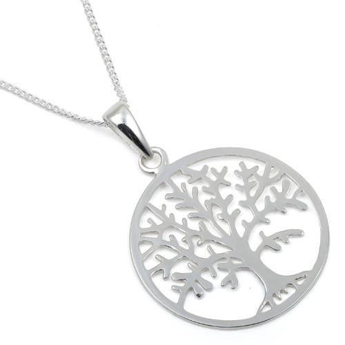 Sterling Silver Tree of Life Necklace