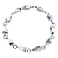 Sterling silver Dimensional Triangles Bracelet