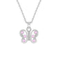 Sterling Silver Fluttering Butterfly Children's Girls Necklace