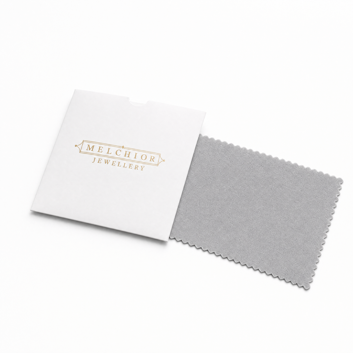 Silver Jewellery Cleaning & Polishing Cloth - Melchior Jewellery