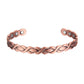 Magnetic Copper Therapy Bangle 6 Ultra Strength Magnets - Melchior Jewellery 