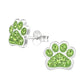 Melchior Jewellery Sterling Silver Dog Paw Stud Earrings - Melchior Jewellery 