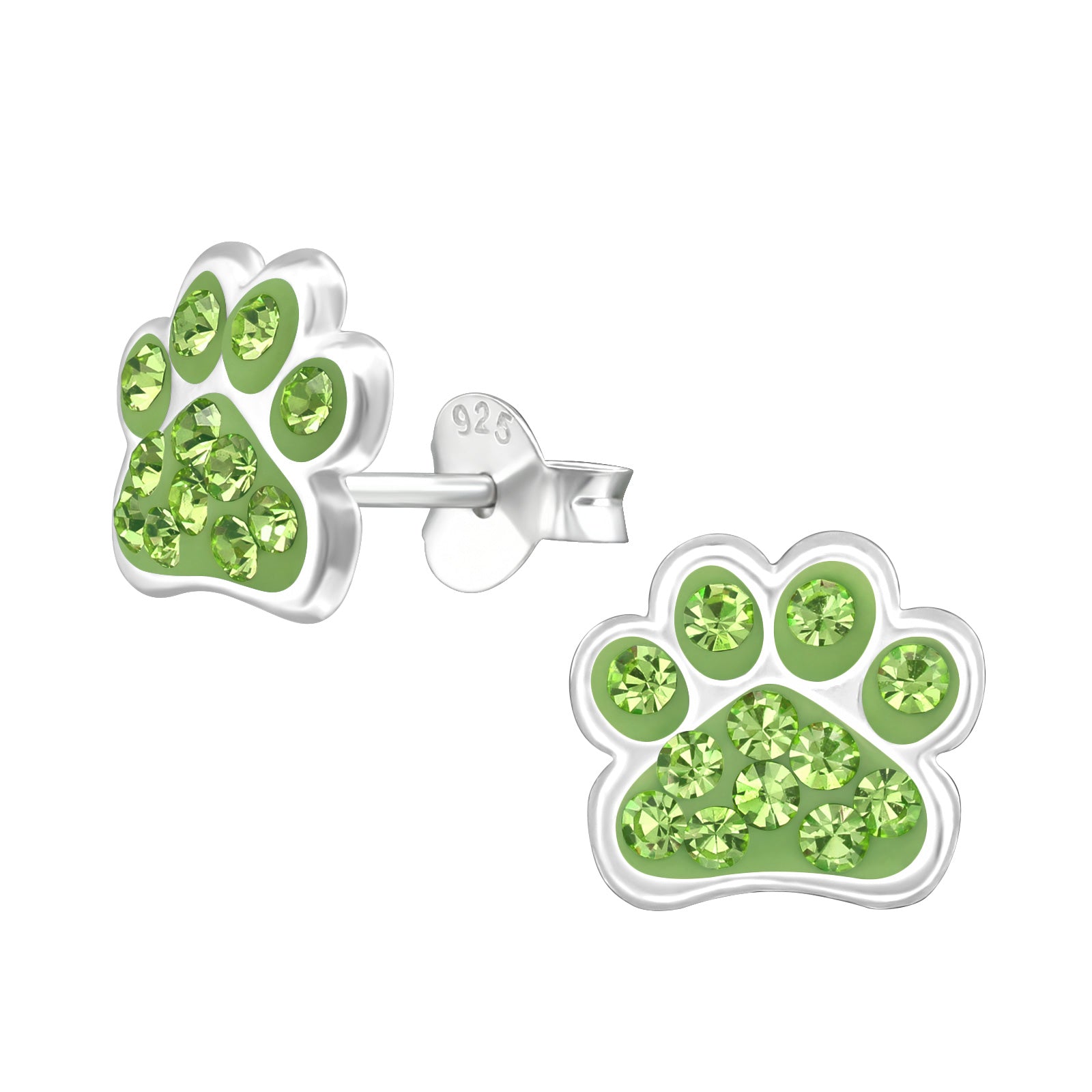Melchior Jewellery Sterling Silver Dog Paw Stud Earrings - Melchior Jewellery 