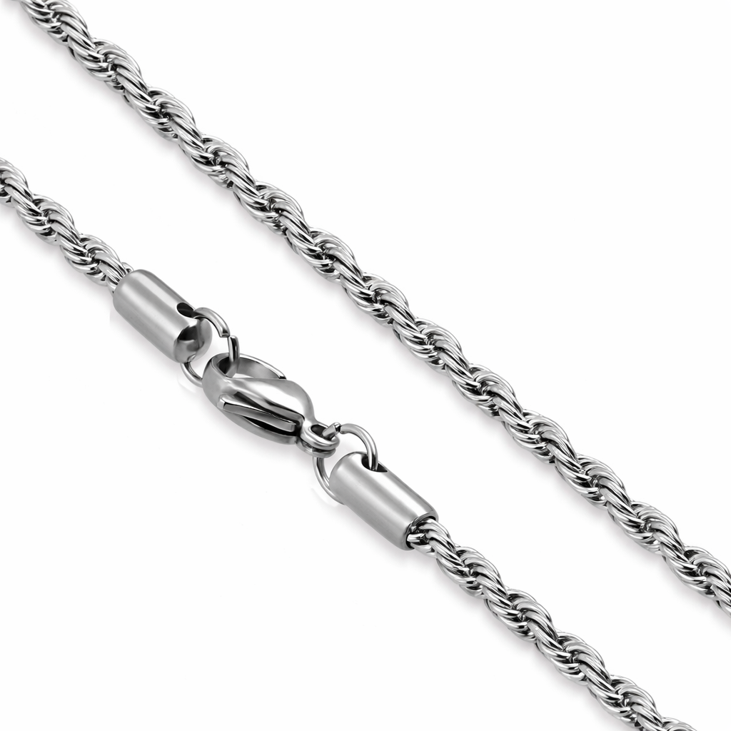 Stainless Steel Rope Chain - Melchior Jewellery 