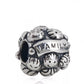Sterling Silver Family Love Charm Bead