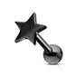 Ear Cartilage Piercing With Star- Choose Your Colour