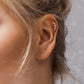 Surgical Steel Cartilage Stud With Gem Stones - Choose Your Colour