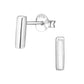 Sterling Silver Bar Stud Earrings