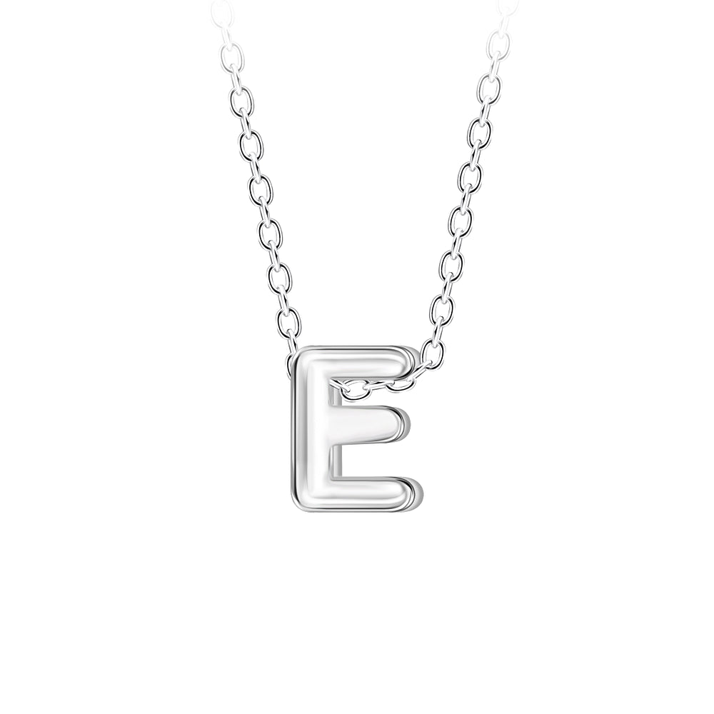 Sterling Silver A–Z Initial Necklaces - Melchior Jewellery 