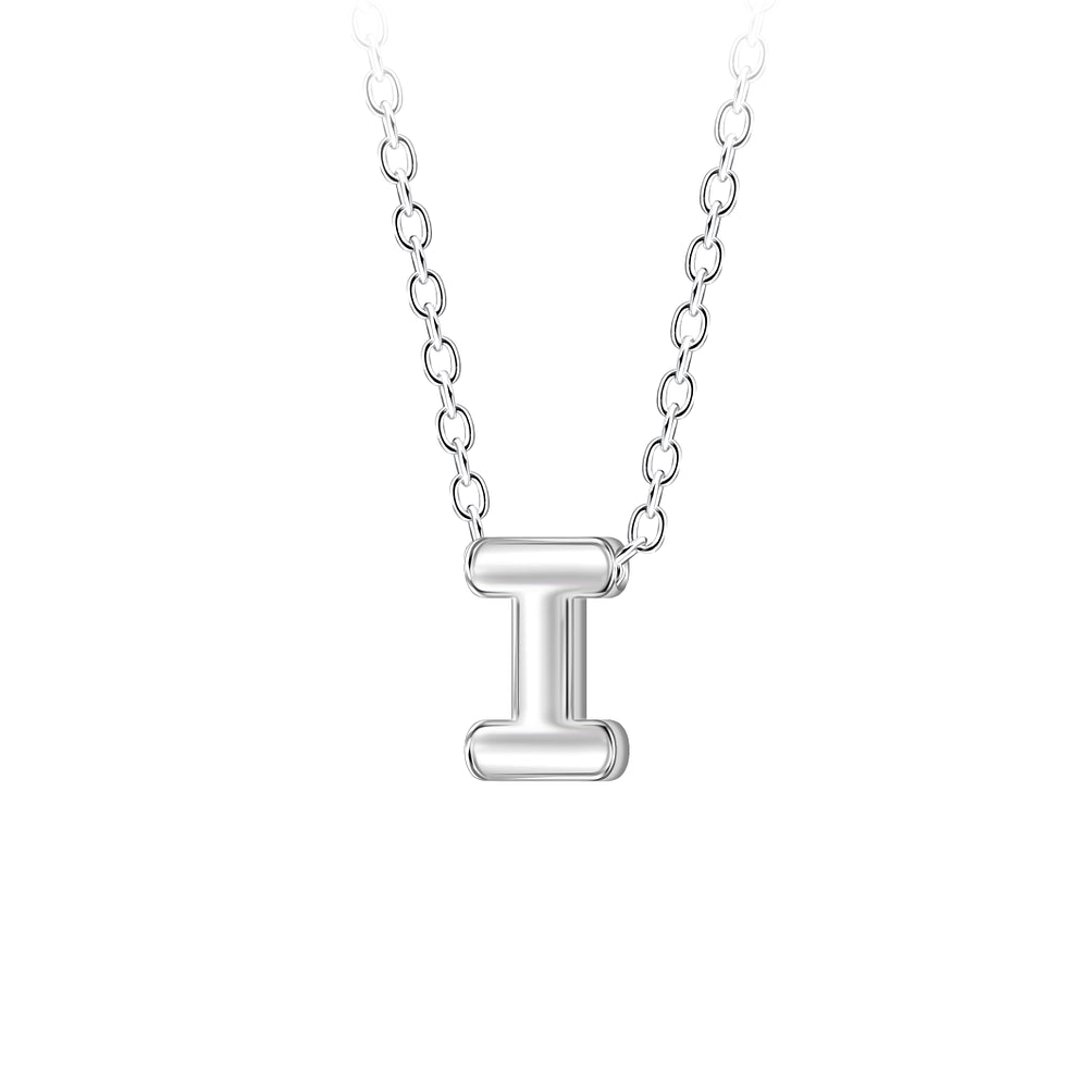Sterling Silver A–Z Initial Necklaces - Melchior Jewellery 