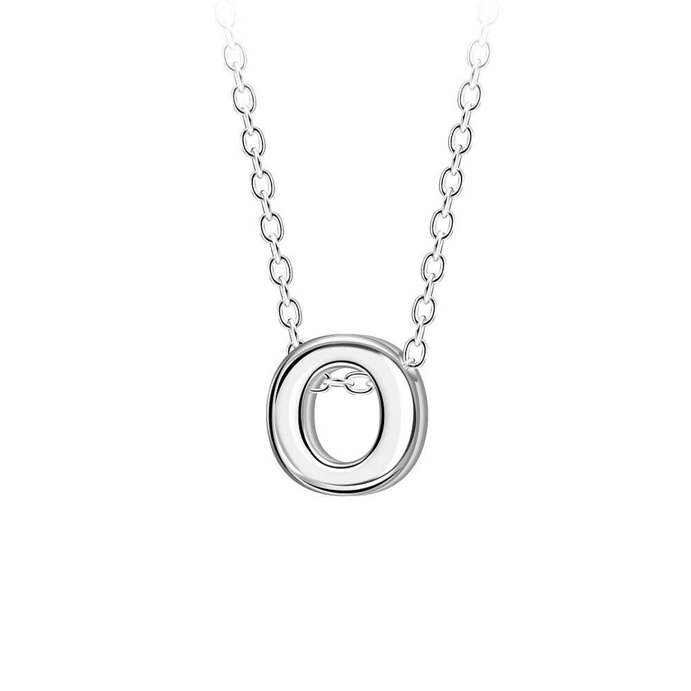 Sterling Silver A–Z Initial Necklaces - Melchior Jewellery 