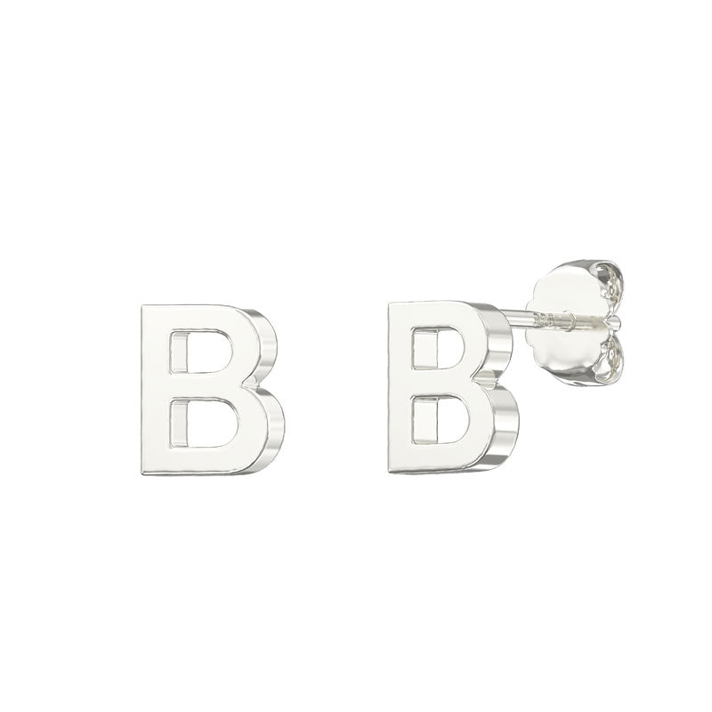 Children's on sale initial earrings