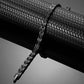 Ladies Black Affinity Titanium Magnetic Bracelet - Melchior Jewellery 