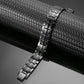 Black Double Row Titanium Magnetic Bracelet


