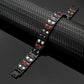 Black Titanium Double 4in1 Magnetic Bracelet