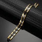 Black Gold Titanium Magnetic Bracelet - Melchior Jewellery 
