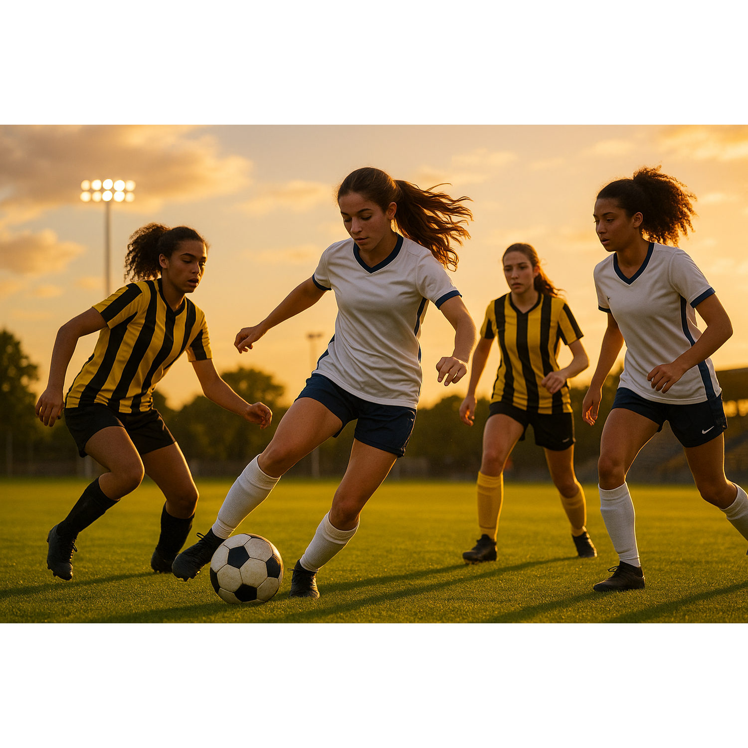 Football themed earrings for boys and girls by Melchior Jewellery inspired by children's sports