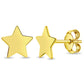 14k gold star stud earrings for girls by In Season Jewellery perfect children's jewellery gift