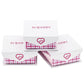 In Season Jewellery pink gingham gift boxes with heart logo for girls screw back earrings packaging