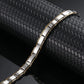 Womans Gold and Silver Magnetic Bracelet - Melchior Jewellery 