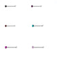 Melchior Jewellery 1.5mm coloured nose piercing pack showing six silver nose studs with assorted gems