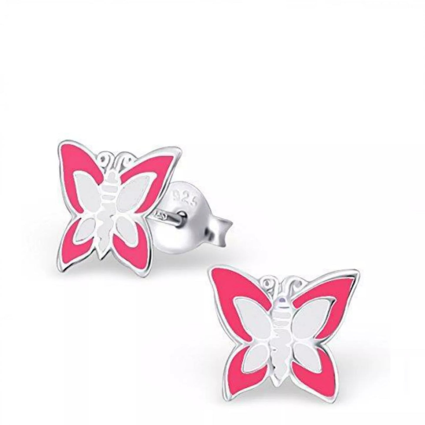Melchior Jewellery childrens earrings butterfly design safe earrings for sensitive ears children
