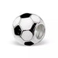Sterling Silver Football Charm Bead