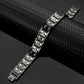 Men’s Gun Metal Titanium Strong Magnetic Bracelet - Melchior Jewellery 