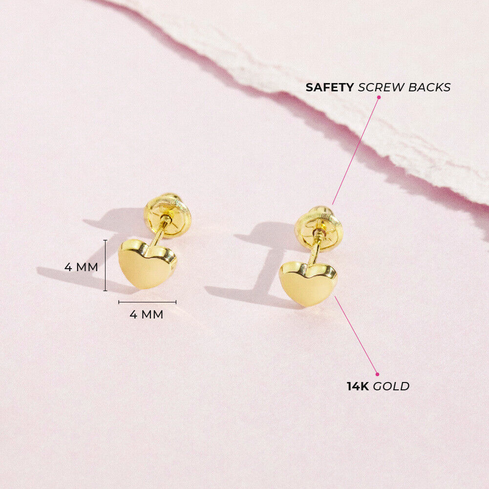 Safety Screw Back Earrings – Baby Jewels