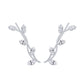 Sterling Silver Branch Ear Climbers