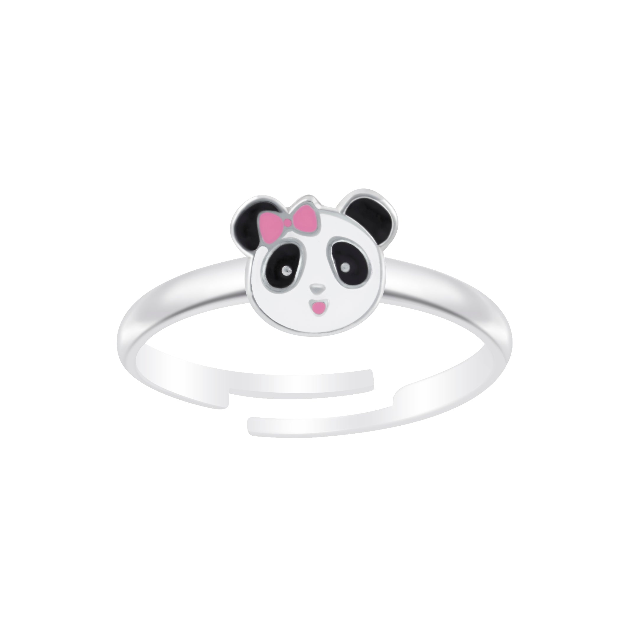 Sterling silver hot sale bear ring