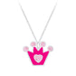 Children's Sterling Silver Princess Crown Necklace