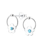 Children's Sterling Silver Flower Stud Earrings