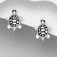 Sterling Silver Turtle Stud Earrings