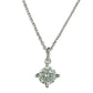 Sterling Silver cubic zirconia solitaire Necklace