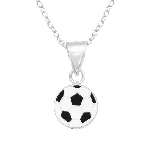 Children’s Sterling Silver Football Necklace