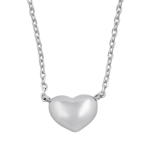 Bubble deals heart necklace