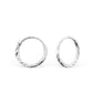 Melchior Jewellery childrens sterling silver diamond cut hoop earrings small lightweight hoops for toddlers